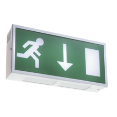 Advanced ESC-LED/M3/P Maintained Escape Exit LED Addressable Exit Sign (Arrow Down)