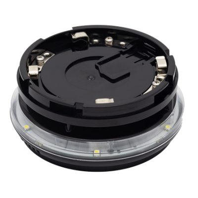 Apollo 58006-351APO Discovery Base Sounder Visual Indicator - Black (Red Flash)