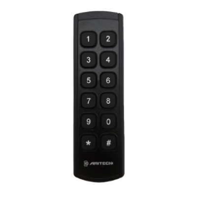 Aritech ACI420-PIN-W Mifare Card Reader, EV1 /2/3 With Pin Keypad, Slim Design, BLE, Wiegand
