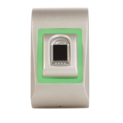 Aritech ACL800SUW-BC-S ACL800 Biometric Capacitive Reader – Fingerprint – Wiegand - Surface Mount - 9500 Templates - Silver