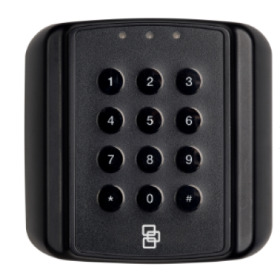 Aritech ATS1184 ATS Secure Mifare Desfire EV1/EV2 Smart Card Reader And Tactile Keypad, Square, With Output & Rte