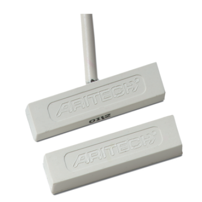 Aritech DC141 Surface Mount Contact, Self-adhesive, Screw Terminals, N/C, 25mm Wide Gap, White (Ungraded)