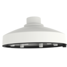 Aritech TVD-CB3B-W Truvision Cup Base For M Series Fixed Lens White Dome Cameras, White