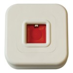 Aritech UM1D Panic Button - Vds, Surface Mount, Single Push With C/O Contact, White Aritech UM1D Panic Button - Vds, Surface Mount, Single Push With C/O Contact, White