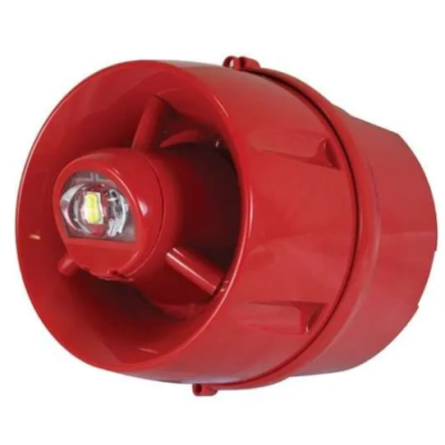 C-Tec CA433A/DR CA Wall Sounder VAD - Deep - Red