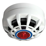 C-Tec CP414VVR CAST-PRO Smoke + Heat Multisensor c/w Voice Sounder & O-C-1.9-4 Red VAD