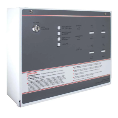 C-Tec FF384-3/C-TEC FP4E 4 Zone Economy Fire Panel C-TEC
