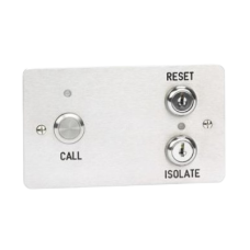 C-Tec (QT602SI/SS) Quantec Stainless Steel Key Switch Isolatable Call Point - Button Reset with Sounder 