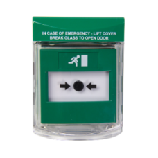 C-Tec STI-6930/G STI Call Point Stopper - Green - Flush