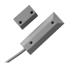 Carrier DC408 Industrial Floor Mount Contact For Garage Door, High Security Grade 3, Grey