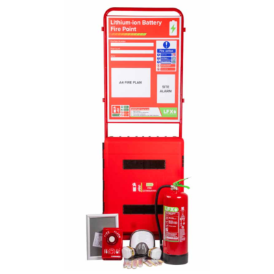 Commander BN-SD-002-LFX LFX Construction Stand Bundle With 9ltr LFX, CON-STD-01, Single Site Alarm, And PPE Commander BN-SD-002-LFX LFX Construction Stand Bundle With 9ltr LFX, CON-STD-01, Single Site Alarm, And PPE