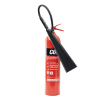 Commander FX-COA-005-DCF 5kg Carbon Dioxide Extinguisher - Aluminium