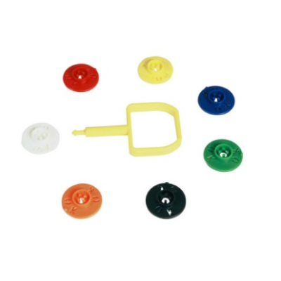 Commander PS04/W Chubb-Type Pin & Indicator (pack of 100) - White Commander PS04/W Chubb-Type Pin & Indicator (pack of 100) - White