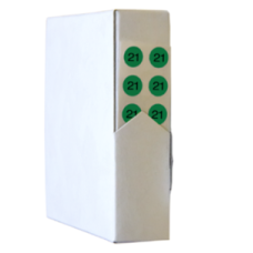 Commander ST03/GN-26 Year Indicator Dots S/A - Green (pk 1000)