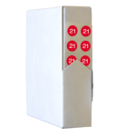 Commander ST03/RED-25 Year Indicator Dots S/A - Red (pk 1000) Commander ST03/RED-25 Year Indicator Dots S/A - Red (pk 1000)
