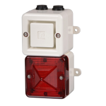 E2S AL100H AlertAlight Alarm Sounder & L.E.D Beacon