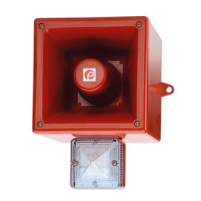 E2S AL121X AlertAlight Alarm Sounder & Xenon Strobe