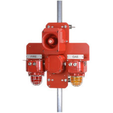 E2S D2xC4 Combination Signal Alarm Horn Sounder With Dual Xenon Or LED Beacons UL464 & UL1638
