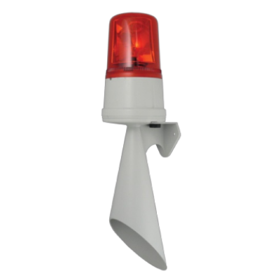 E2S H110TR Trumpet Horn & Rotating Beacon