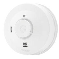 Espire R-ES1CHLV Espire Carbon Monoxide & Heat Multi-Sensor Alarm Powered by Mains c/w 10Yr Lithium Batt