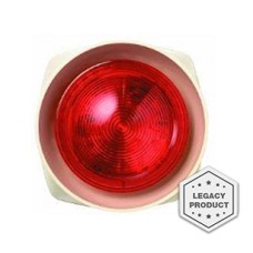 Gent S3-SN-ST-WR-V2 2 Way Sounder/Strobe - White Body - Red Lens - 100 dBA Gent S3-SN-ST-WR-V2 2 Way Sounder/Strobe - White Body - Red Lens - 100 dBA