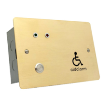 Hoyles A600FBR Aidalarm 12vdc Disabled Toilet Alarm Controller Brushed Brass