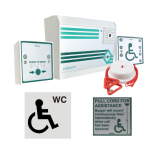 Hoyles A600LKITB Aidalarm Battery Disabled Toilet Alarm Kit