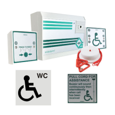 Hoyles A600LKITM Aidalarm Mains Disabled Toilet Alarm Kit