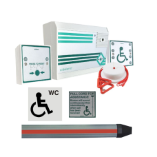 Hoyles A600LKITMD Aidalarm Mains Disabled Toilet Alarm Kit With Panic Strip