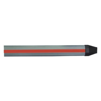 Hoyles RPD00500 Dado Panic Strip 500mm Grey & Red c/w Black End Caps