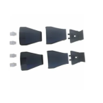 Hoyles RPDEC Black End Cap Kit For Dado Panic Strip
