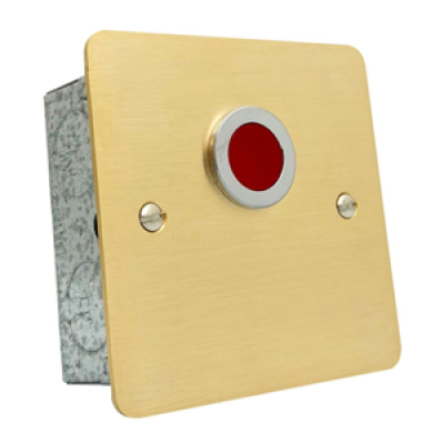 Hoyles S1778BR Polished Brass Red Overdoor Light and Sounder Hoyles S1778BR Polished Brass Red Overdoor Light and Sounder