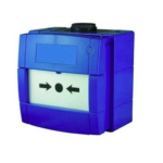 KAC W3A-B000SG-K013-11 Blue NO/NC Contact Model Surface Break Glass Outdoor Manual Call Point With Plain Marking