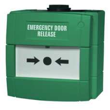 KAC W4A-G000SG-K013-12 Green Double Pole Surface Mount Break Glass Manual Call Point – Emergency Door Release Marking KAC W4A-G000SG-K013-12 Green Double Pole Surface Mount Break Glass Manual Call Point – Emergency Door Release Marking