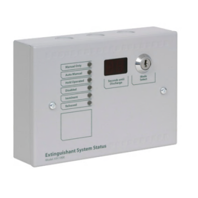 Kentec K911100M8 Sigma Si 6 LED Extinguishant Status Unit With Mode Select Keyswitch Kentec K911100M8 Sigma Si 6 LED Extinguishant Status Unit With Mode Select Keyswitch