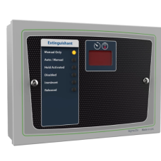 Kentec K921000M8 Sigma ZSi - 6 LED Extinguishant Status Unit - Compliant with EN12094-1