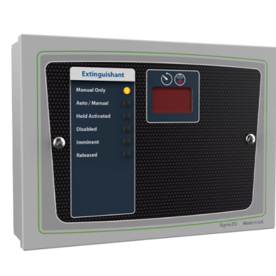Kentec K921000M8 Sigma ZSi - 6 LED Extinguishant Status Unit - Compliant with EN12094-1