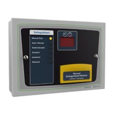 Kentec K921010M8 Sigma ZSi - 6 LED Extinguishant Status Unit c/w Manual Release