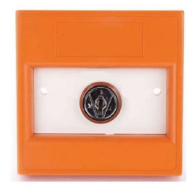 KAC K21SAS-11 Orange Single Pole - Key Captive In 1 Position - Plain Marking