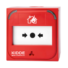 Kidde NC-MC-560-R Intelligent Conventional Recess Mount Manual Call Point (Red)