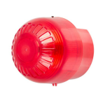 Klaxon PSB-0211 Sonos Beacon Red Lens - AC - Deep Red Base Klaxon PSB-0211 Sonos Beacon Red Lens - AC - Deep Red Base