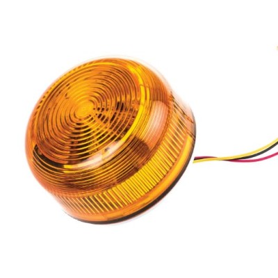 Klaxon QBS-0306 Flashguard Beacon - Amber Lens - 10-30V DC - ULP - 30mA