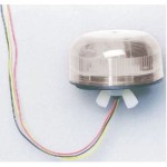 Klaxon QBS-0307 Flashguard Beacon - Clear Lens - 10-30V DC - ULP - 30mA
