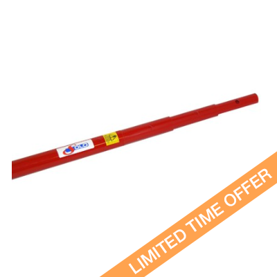 Solo 100 Fibreglass 4 Section Telescopic Pole 4.5 metres Solo 100 Fibreglass 4 Section Telescopic Pole 4.5 metres