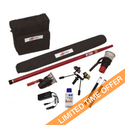 Solo 822 Smoke & Cordless Heat Detector Test Set 6 metres Solo 822 Smoke & Cordless Heat Detector Test Set 6 metres