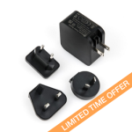 Testifire XTR2 TESTIFIRE-WPSU-001 Wall PSU containing UK, EU, US, AUS and NZ Adaptors Testifire XTR2 TESTIFIRE-WPSU-001 Wall PSU containing UK, EU, US, AUS and NZ Adaptors