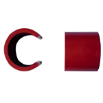 Patol 50-0500844-01P CLIP REV PA Maintenance Clip Red, Without Hole (10pcs)
