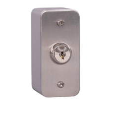 RGL Electronics EXT/AP/KS1-BL Stainless Steel 2 Position Architrave Maintained Key Switch - Blank