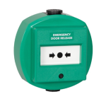 RGL Electronics WP-EDR-2 Weatherproof Double Pole Call Point - IP67 Rated