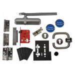 Rutland DP1213.SSS Fire Door Pack - Office Door Latch/Lock